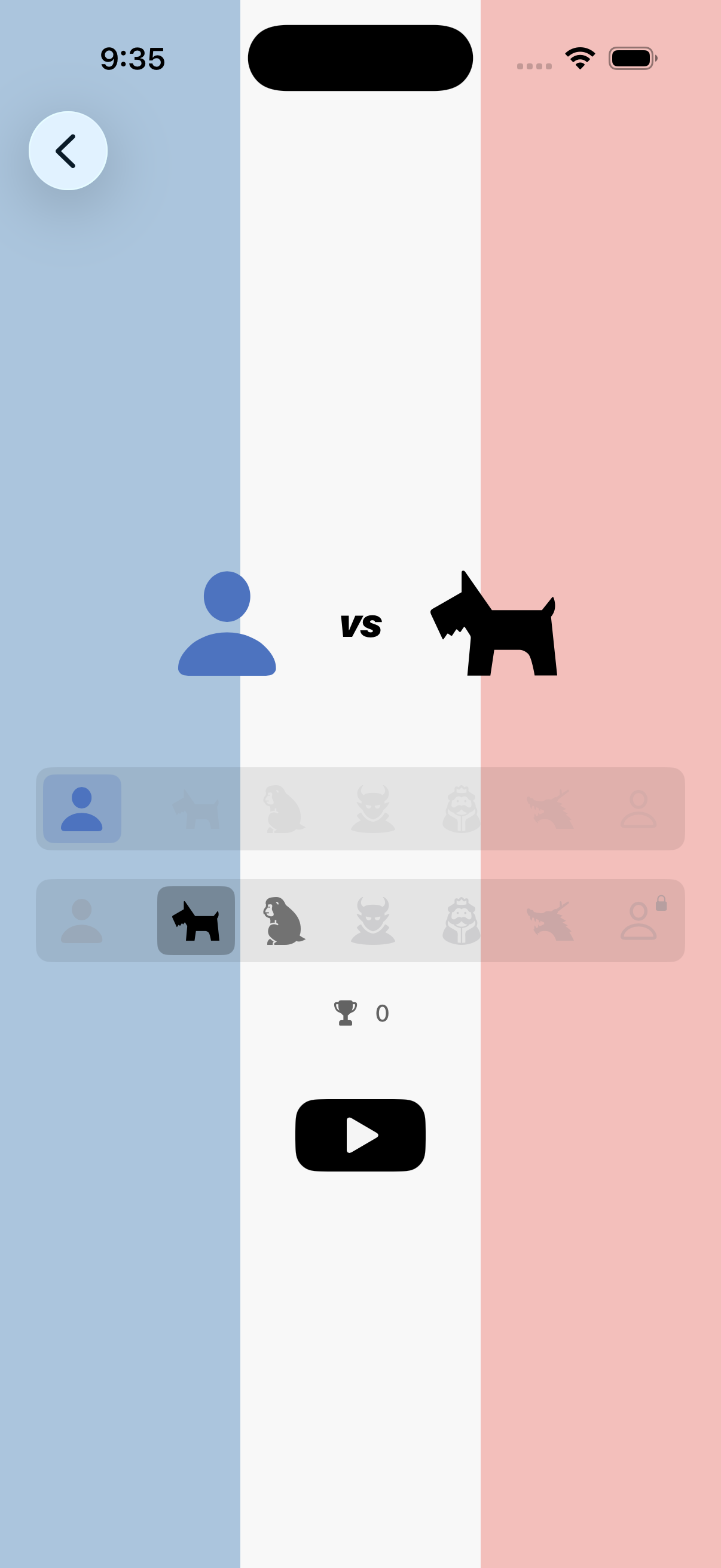 キャラクター選択