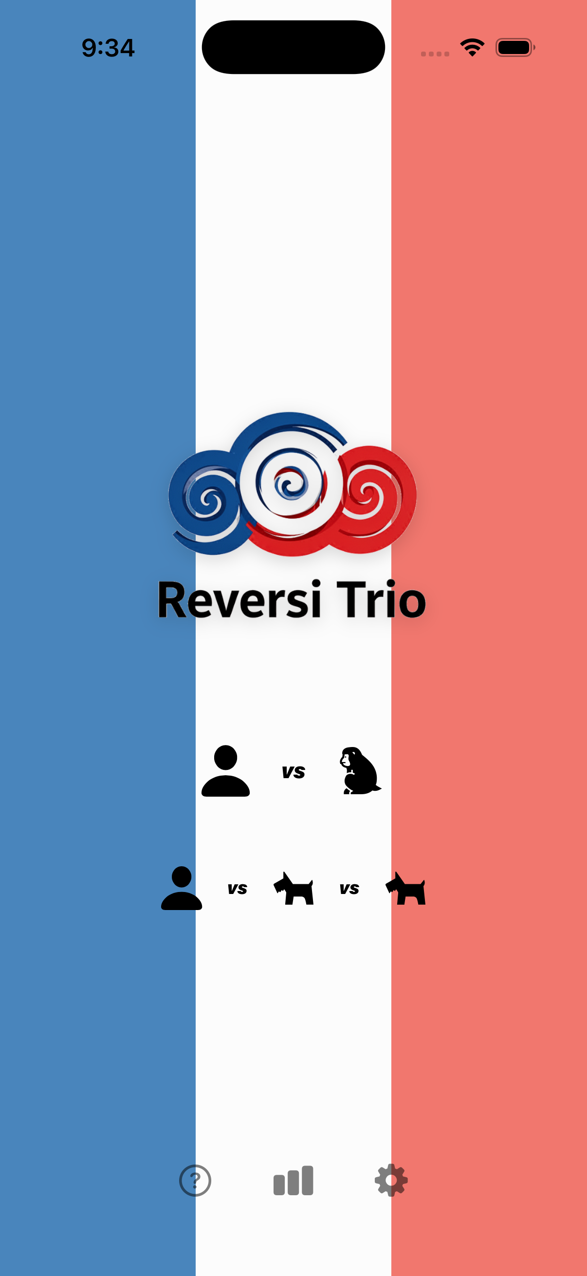 リバーシトリオ タイトル画面