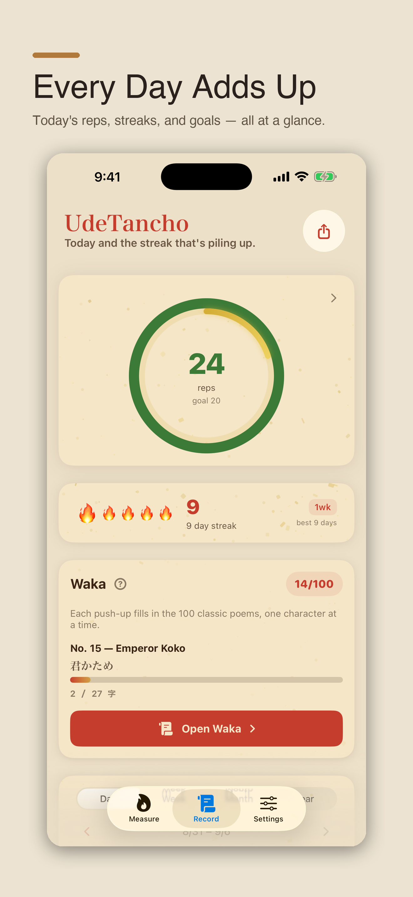 UdeTancho Record Screen